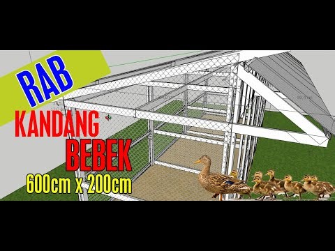 RAB KANDANG BEBEK BAJA RINGAN - Part 2