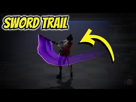 Sword Trail / Ribbon Trail Guide for UE5 Niagara