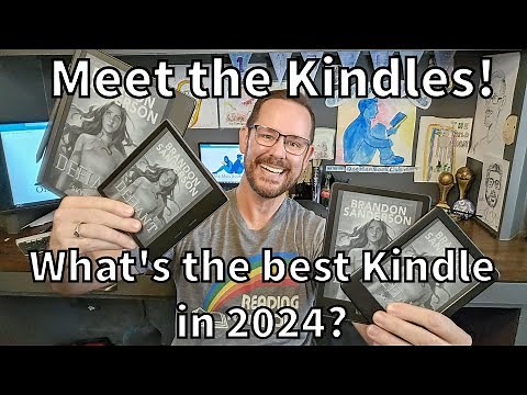Meet The Kindles! Comparing the 2024 Kindle Lineup