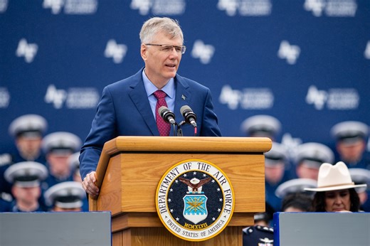 SecAF gives commencement speech to USAFA Class of 2025