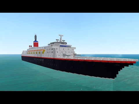 From the Depths! Sinking a Minecraft Cruise Ship