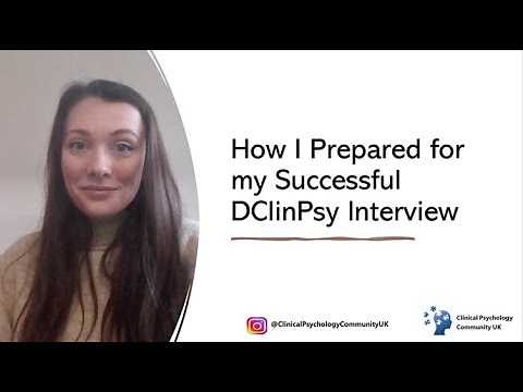 How I prepared for my successful DClin Interview