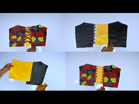 3 methods of how to cut and sew a modesty panel || corset back cover