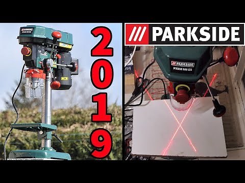 Perceuse d'établi PARKSIDE PTBM 500 E5 à colonne LIDL Bench Pillar Drill Tischbohrmaschine