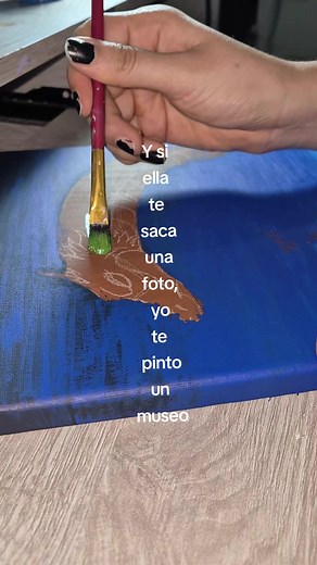 Pinto un museo si me sacas una foto — dibujo y pintura acrílica