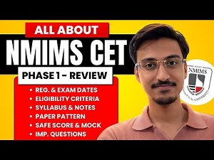NMIMS CET 2026 PHASE 1 | PAPER REVIEW & SAFE SCORE | STRATEGY AND MOCK TEST | NMIMS MPSTME | MHT CET
