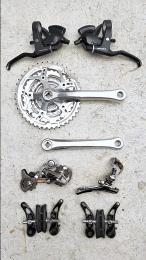 90s Shimano STX 3x7 speed groupset