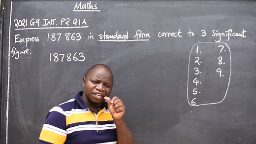 46K views · 2.8K reactions | G8-9 MATHS- 2021 G9 INT. P2 Q1A [This video is also important to those writing Physics- it falls under General Physics] | Introductory Learning | Facebook