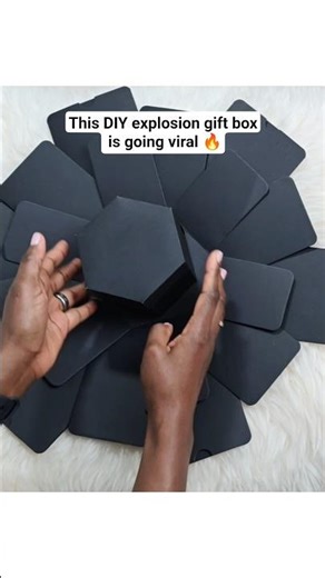 DIY Explosion Gift Box #diygift #giftbox #foryou #youtubeshorts #customgifts #giftideas #viralshorts