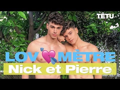 Lovomètre #2 : Nick et Pierre passent le test de TÊTU pour les couples LGBT+