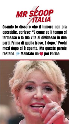 ENRICA BONACCORTI AVEVA DETTO TUTTO IN QUESTE PAROLE