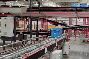 Behind-the-scene look at parcel sorting center
