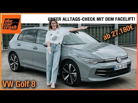 VW Golf 8 im Test (2024) Unser Alltags-Check mit dem Facelift ab 27.180€! Fahrbericht | Review | POV