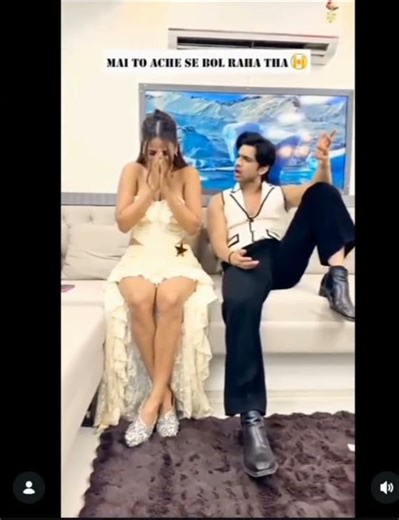 Nia Sharma and abhbishek lafter chef session 3 krishna Abhishek ❤️❤️❤️❤️❤️❤️