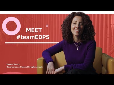 Meet #teamEDPS: Valérie from Governance and Internal Compliance Unit
