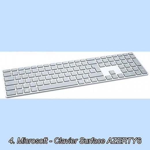 Le meilleurs 10 Clavier Azerty Sans Fil – Guide d’achat, Classement et Tests en 2