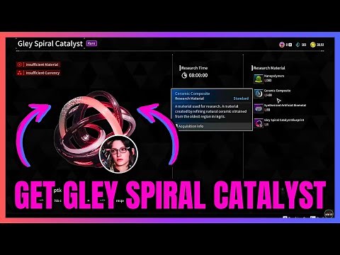 How To Get Gley Spiral Catalyst The First Descendant (QUICK GUIDE)