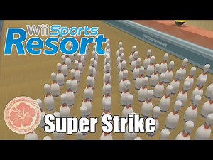 "Super Strike" Stamp | Bowling 100-Pin | Wii Sports Resort (Wii) #66