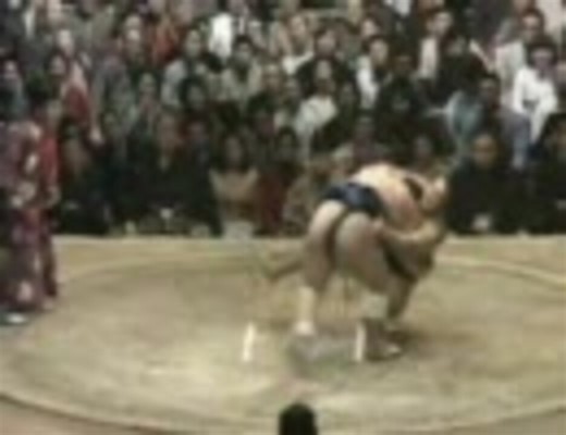 大相撲名勝負　サーカス相撲　栃赤城