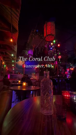 The coral club was such a cute bar with good food and firey drinks 10/10 recommend✨🔥🍸S/O to my birthday twin 💅🏽 #vancouverwashington #cutecocktails #nightout #foryoupage #goodeats