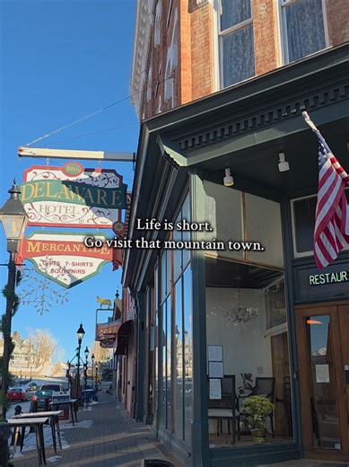 Leadville, Colorado is the highest incorporated city in North America, with an elevation of 10,152 feet. This beautiful small town offers a mix of historic charm and modern amenities. We loved our one night stay at the beautiful, historic Delaware hotel. #winterincolorado #leadvillecolorado