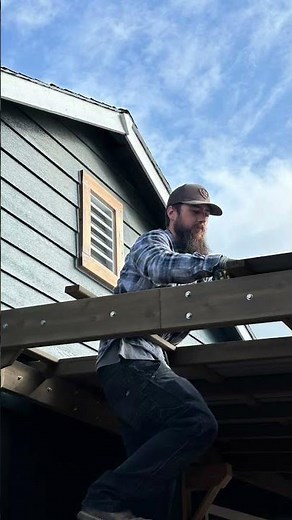 Final Reveal! 🏡 See the complete gable vent transformation – Part 4