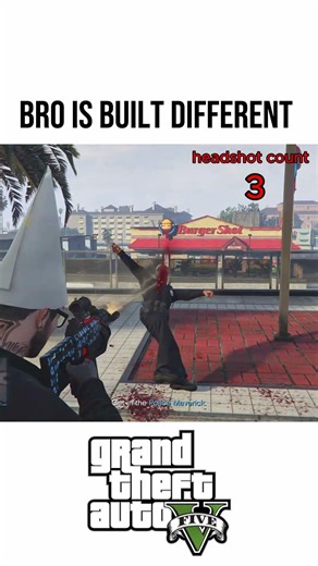 What is this GTA Cop made of?? 💀🧟‍♂️