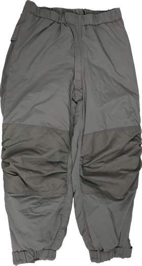 Amazon.com: 美國軍隊 Primaloft GEN III L7 ECWCS 長褲 極端寒冷天氣褲 ACU 等級 7 灰色, 灰色 : 服裝，鞋子和珠寶