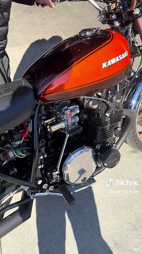 Kawasaki Z2 キャブレター設定と点火時期調整