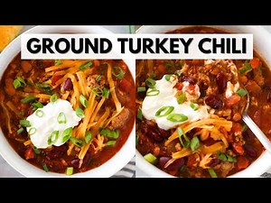 The BEST Ground Turkey Chili Recipe Ever!