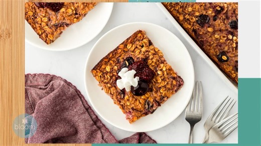 Exploring the benefits of fiber with a delicious oat bake recipe