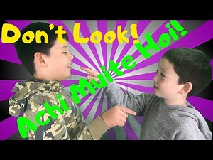 Look This Way Challenge! | Learn “Acchi Muite Hoi” a fast-paced Japanese Game!!!