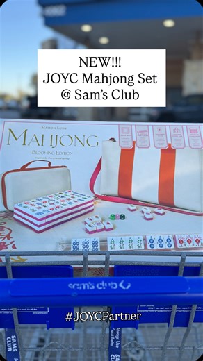 Sams Club Doesitagain on Instagram: "The most ✨MAHJ-ical ✨ mahjong set by @shopjoyc: Maison Lude’s Mahjong Blooming & Cirquejong Editions exclusively at Sam’s Club. The ideal gift for HER & here’s why: 💖 Choose from a pretty flower theme or a fun circus inspired print 💖 This beautiful set includes: 🌸 160 Engraved Acrylic Tiles, 🌸 4 Acrylic racks, foldable game mat, 🌸 vegan leather hard-sided tile case 🌸 gorgeous vegan leather game bag 💖Feat