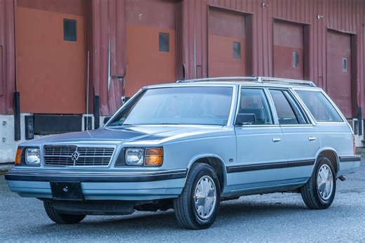 No Reserve: 27k-Mile 1988 Dodge Aries K LE Station Wagon