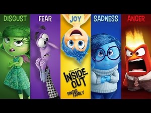 INSIDE OUT - Finger Family - Daddy Finger - Nursery Rhyme with Lyrics - Karaoke