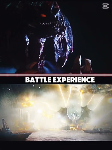 Destoroyah vs king ghidorah #destoroyah #monsterzero #fypシ #epic