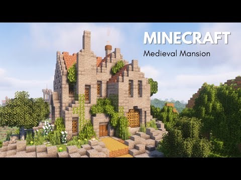 Minecraft: How to build a Medieval Mansion | Minecraft Tutorial