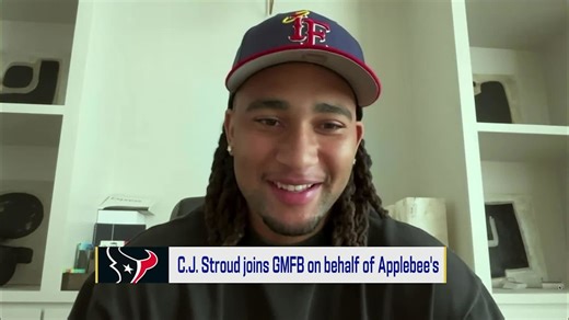 C.J. Stroud joins 'GMFB' on behalf of Applebee's