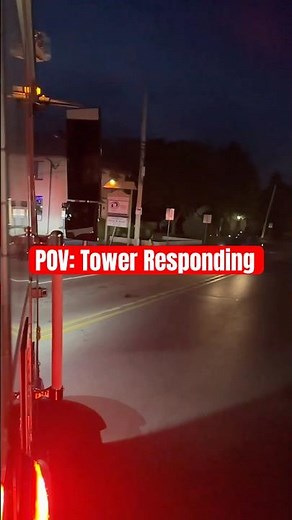 The Sound of an evening Emergency Call 🚨