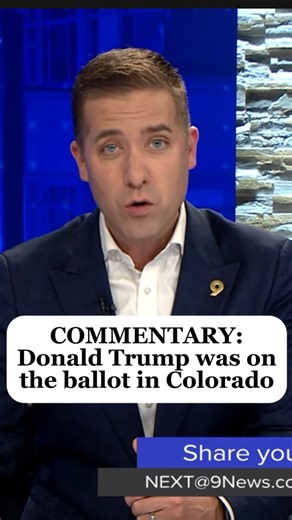 COMMENTARY: Trump was on the ballot in Colorado | Kyle Clark