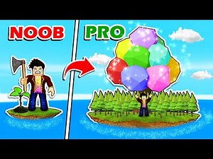 成為最強的伐伐伐伐伐木工🪓🌳把荒涼小孤島😭拓展成超級森林大島🌲🌲至小星的建材公司上線囉😎｜Roblox Timber【至尊星】