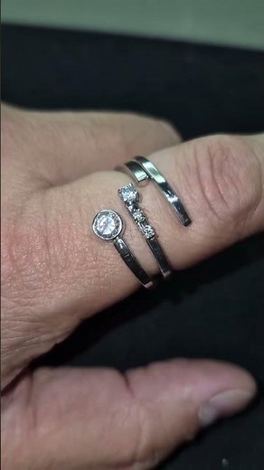 プラチナダイヤモンドリング！色んな組み合わせの出来るリング #アクセサリー #リング #指輪 #プラチナ #ダイヤモンド
