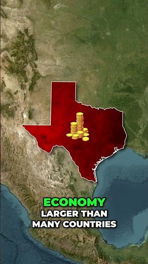 Why Texas Is Basically Its Own Country (History & Economy) #shorts #facts