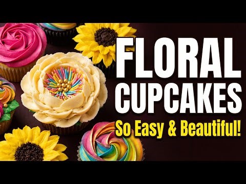 10 Beautiful Cupcakes in 10 Minutes! 😍 Easy Decorating Ideas