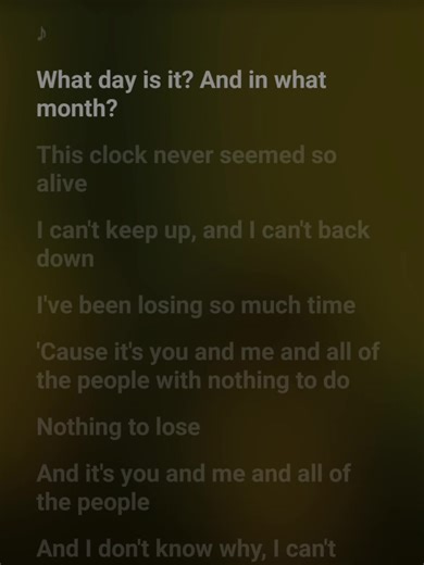 Back for Good Lyrics - A Touching Music Video