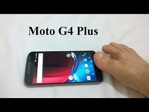 Moto G4 Plus - Configurando Leitor de Impressões Digitais