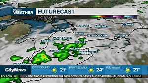 9.7K views · 50 reactions | Temperatures will be warming back up to above seasonal with some humidity that will help fuel a storm risk. Scattered showers over the weekend are possible. Meteorologist Natasha Ramsahai has your seven-day forecast. | CityNews Toronto | Facebook