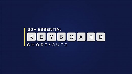 30 Essential Keyboard Shortcuts in After Effects