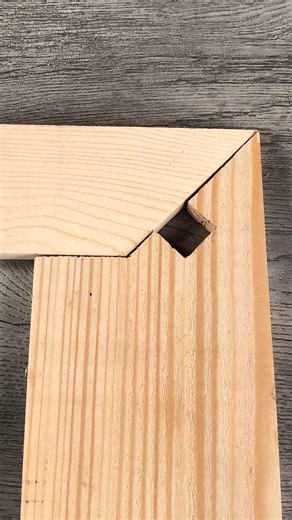 Clever wood corner fitting hack | Magic Hands Creations
