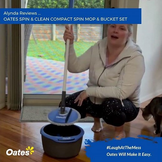 Oates Spin & Clean Compact Spin Mop & Bucket Set Review